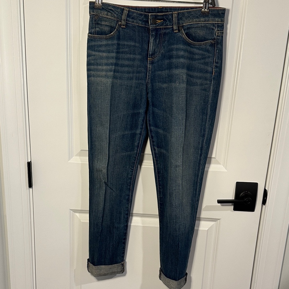 Talbots Classic Signature Ankle Blue Denim Jeans
